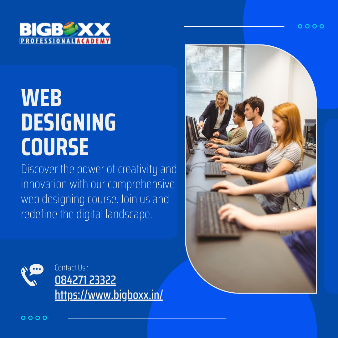 Web Designing course In Chandigarh