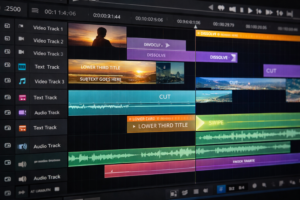 skills learned in video editing course