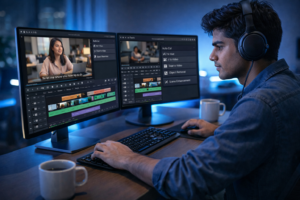 AI video editing course after 12th