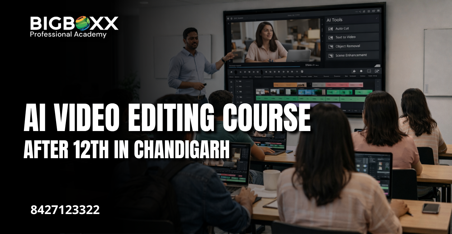 AI video editing course after 12th